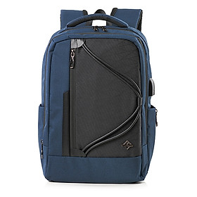 Ba Lô Laptop Mr. Vui BLLT813-15 - Màu Xanh