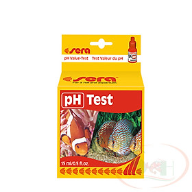 Bộ Sera pH Test kiểm tra pH đo độ kiềm axit nước ao hồ bể cá tép thủy sinh