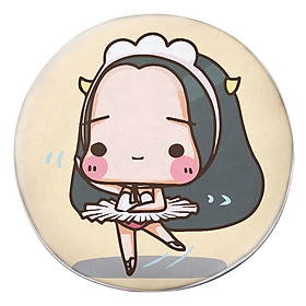 Gối tròn Cô bé múa ba lê - GOCP071