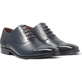 Giày Tây Nam Công Sở Banuli Da Bê Italian Dây Buộc Cap Toe Oxford H1CO3 (Da Veg Itali Mềm Dẻo, Đế Siêu nhẹ, Bảo Hành Trọn Đời)