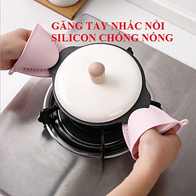 Mua Bộ 2 Miếng kẹp nhấc nồi silicon tiện dụng hình mỏ vịt G209-2NNvit-sili