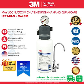 Mua  SIÊU TỐC  Máy Lọc Nước 3M Chuyên Dùng Cho Quán Cà Phê Vừa Và Nhỏ  Nhà hàng  Horeca  FnB - Hàng Chính Hãng 3M  Nhập Khẩu Mỹ