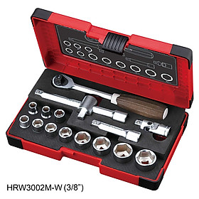Mua Bộ khẩu 3/8  (16 món) No.HRW3002M-W Vessel (Nhật Bản)