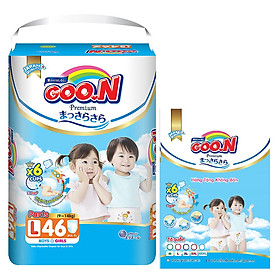 Tã Quần Goo.n Premium Gói Cực Đại L46 (46 Miếng) - Tặng thêm 8 miếng cùng size