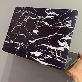 (Update M1) Case macbook, Ốp Macbook mỏng nhẹ, chống trầy xước va đập tốt màu vân đá đen