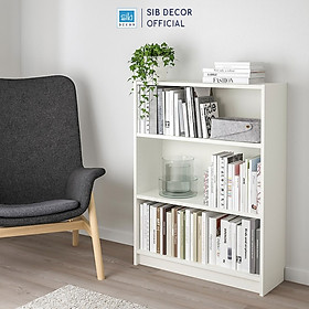 Mua Kệ Sách 3 Tầng Có Hậu Billy Dài 80cm By SIB Decor KS106