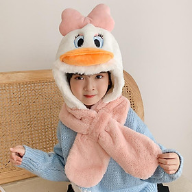 Mùa Đông Nón Lưỡi Trai Cho Bé Trai Bé Gái Dễ Thương Mũ Lưỡi Trai Sang Trọng Vịt Nón Quà Tặng Cho Trẻ Em Bé Gái Bọc Ấm Nón Lưỡi Trai Trẻ Em Beanies siêu Ấm