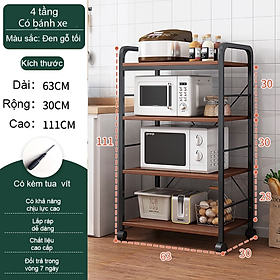 Mua Kệ để lò vi sóng  tủ bếp đa năng  nồi cơm tiện tiện dụng kèm ngăn kéo khung thép sơn tĩnh điện mặt gỗ MDF chống ẩm