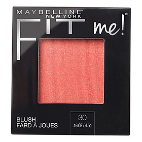 Phấn Má Hồng Mịn Nhẹ Tự Nhiên Giữ Màu Chuẩn Fit Me Blush Maybelline New York 4.5g