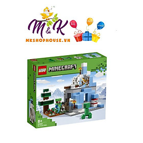 LEGO Minecraft 21243 Đỉnh Núi Băng Giá (304 Chi Tiết)