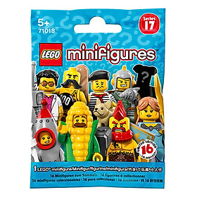Bộ Lắp Ráp Nhân Vật LEGO Số 17 LEGO MINIFIGURES 71018 (7 chi tiết)