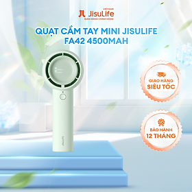 Mua Quạt Cầm Tay Mini JISULIFE FA42 Siêu Mát - Sạc Nhanh - Pin 2000/4500mAh Sử Dụng Đến 6H-12H - Hàng Chính Hãng