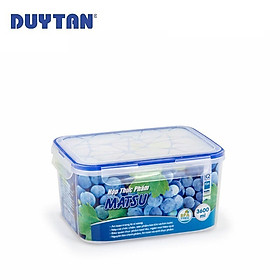 Hộp thực phẩm chữ nhật 3600 ml Duy Tân - mã 440 - Kích thước: 24 x 19 x 12 cm - Sử dụng được trong lò vi sóng