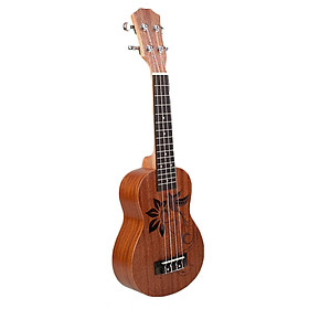 Đàn Ukulele Mini Gỗ Xoan - Nâu