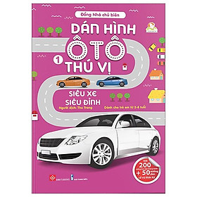 Dán hình ô tô thú vị - siêu xe siêu đỉnh
