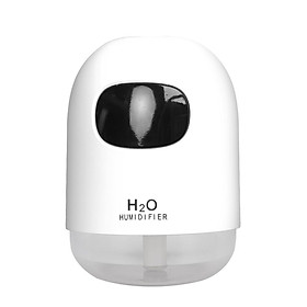 Không Khí Mini Humidifer Xịt Xe Hơi Ẩm Aromatherap LED Bầu Không Khí Lãng Mạn Đèn Ngủ USB Phòng Ngủ Phun Sương Tạo Ẩm - one