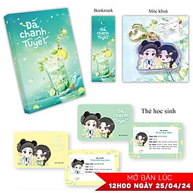 Đá Chanh Tuyết - Bản Đặc Biệt - Tặng Kèm 1 Bookmark Bồi Cứng + 2 Thẻ Học Sinh + 1 Móc Khóa Chibi