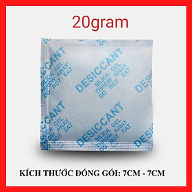 200 gram túi hút ẩm loại vừa 5/10/20/50 gr dùng để bảo quản tủ quần áo, tủ giày, gia dụng, thiết bị điện tử, bảo quản thực phẩm nhãn hiệu MAX DESI hàng chính hãng