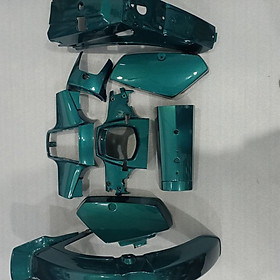  Bộ nhựa màu Xanh Rêu dành cho xe CUB 82 - chất nhựa ABS siêu bền đẹp - A2957