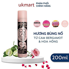 Dầu Gội Khô COLAB UK 200ml Dưỡng Tóc Sạch Bồng Bềnh Vào Nếp Sau 5 Giây