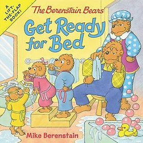 Hình ảnh Sách - The Berenstain Bears Get Ready for Bed by Mike Berenstain (US edition, paperback)