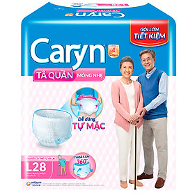 Tã Quần Caryn Loại Mỏng Nhẹ L28