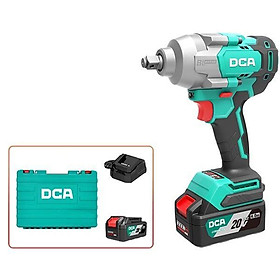 Mua MÁY SIẾT BU LÔNG KHÔNG CHỔI THAN DÙNG PIN 20V/5AH SẠC 2A DCA ADPB698DM - HÀNG CHÍNH HÃNG