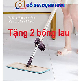 Mua Chổi Lau Nhà Tự Vắt 360 độ+ tặng kèm 1 tấm lau