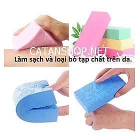 Mua Miếng mút tắm bọt biển Bông tắm mềm mại kỳ ghét sạch da chết hiệu quả   Miếng tắm tẩy tế bào chết GD517-MutTamBB