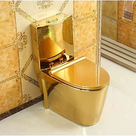 Mua Bồn cầu 1 khối mạ vàng sang trọng mã G153