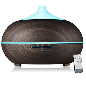 Mua Máy Khuếch Tán Tinh Dầu 500ml | Xông Phòng 30m2 | Kèm Remote Điều Khiển | MKT18 Quả Bí Ngô Đen