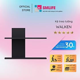 Mua Giá sách treo tường đẹp SMLIFE Walken