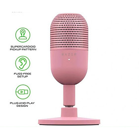 Mua Micro thu âm đa hướng 360 độ để bàn dùng cho họp hội nghị trực tuyến chân cắm USB - hàng nhập khẩu MICROPHONE VI TÍNH