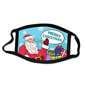 1 Pack Anti-Dust Mouth Mask Merry Christmas Fashion Protective Face Masks Dust Mouth Coverings, Washable Reusable for