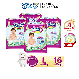 Combo 4 Tã quần Bobby Pants L16 dành cho bé 9 - 13kg