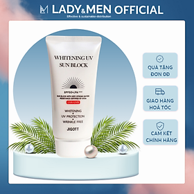 Kem chống nắng trắng da Jigott  Whitening UV Sun Block tuýp/70ml