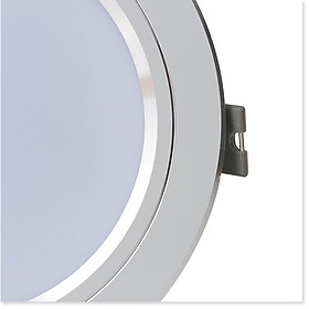 Mua Đèn LED Downlight âm trần đổi màu 12W Rạng Đông AT10 ĐM 110/12W  Viền mạ bạc tinh tế