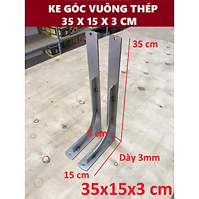 Ke góc vuông chữ L THÉP 35 x 15 x 3 cm