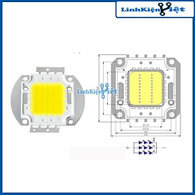 Mua Đèn led công suất 50W điện áp 12V ánh sáng trắng