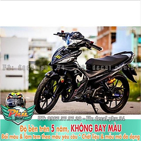 Tem rời Exciter 135 Monter Phối cho các màu xe