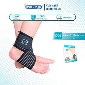 Băng cổ chân có dán United Medicare (D01)