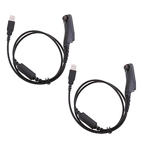 2Pack USB Programming Cable For  Radios P8268 P8260