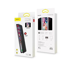 Mua kính cường lực CHỐNG NHÌN TRỘM dành cho Iphone XR & Xs Max Baseus full màn hình - Hàng Chính Hãng