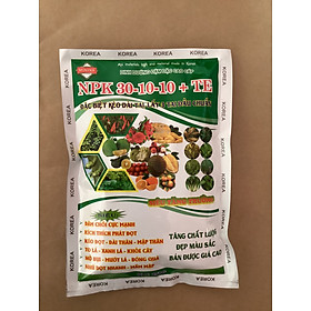 Mua 1 GÓI PHÂN BÓN NPK 30-10-10 TE   GIÚP CÂY TRỒNG XANH LÁ   RA ĐỌT