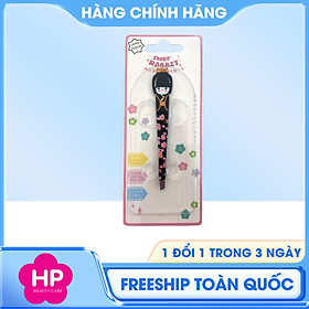 Nhíp Nhổ Lông Mày Thép Không Gỉ Sweet Rabbit Tweezers Geisha Mujaki (Màu Đen - 1 Cái)