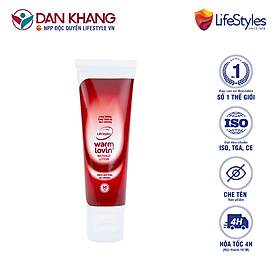 Gel Bôi Trơn LifeStyles Warm Lovin' Massage Lotion Bôi Trơn Quan Hệ Tăng Cảm Giác Ấm Nóng 50ml