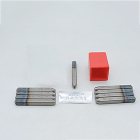 Mua Bộ đục đóng số Ngược Đài Loan Thép CR-V 4mm