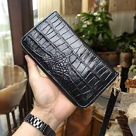 Cầm tay Da bụng cá sấu lớn Liền tấm. Thiết kế đơn giản nhẹ nhàng!