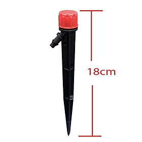 Mua Béc tưới nhỏ giọt 8 tia que cắm 18cm  Điều chỉnh được lưu lượng nước