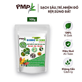 Chế phẩm vi sinh Biomic PMP diệt sâu xanh, sâu tơ, trĩ, nhện đỏ, rệp